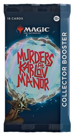 CARTE MAGIC OF GATHERING - MURDERS AT KARLOV MANOR COLLECTOR BOOSTER ASST